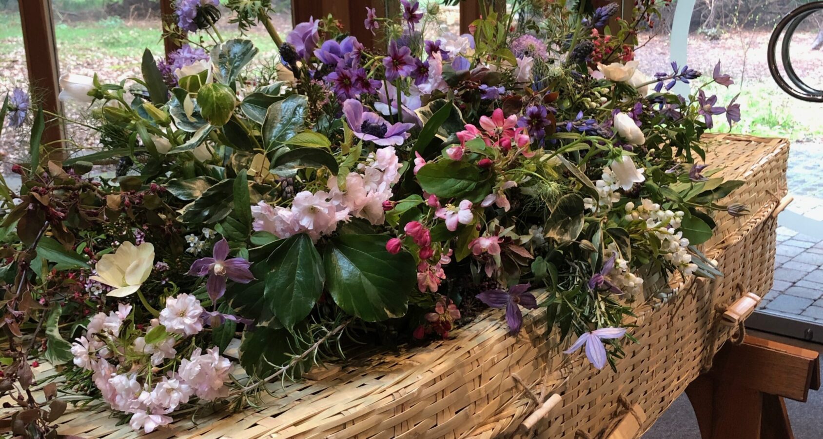 coffin top natural burial