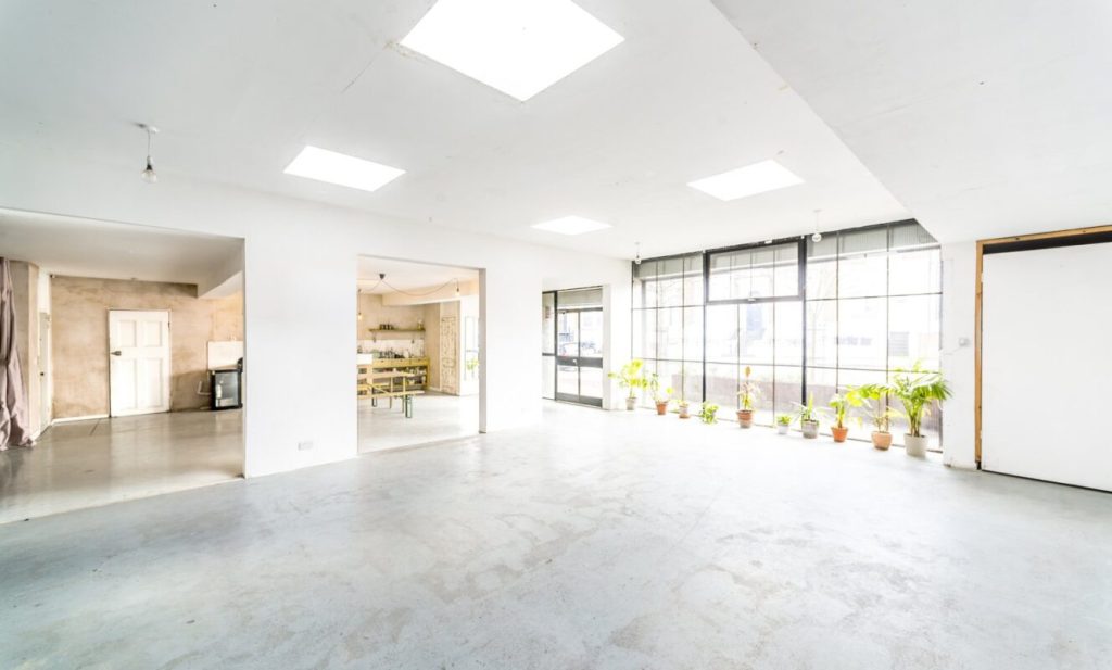 MKII daylight studios. A contemporary venue for alternative funeral services, Hackney