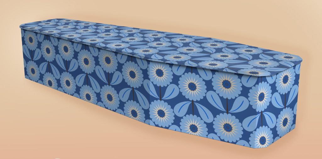 Lotta Stockholm decorative sustainable cardboard coffin