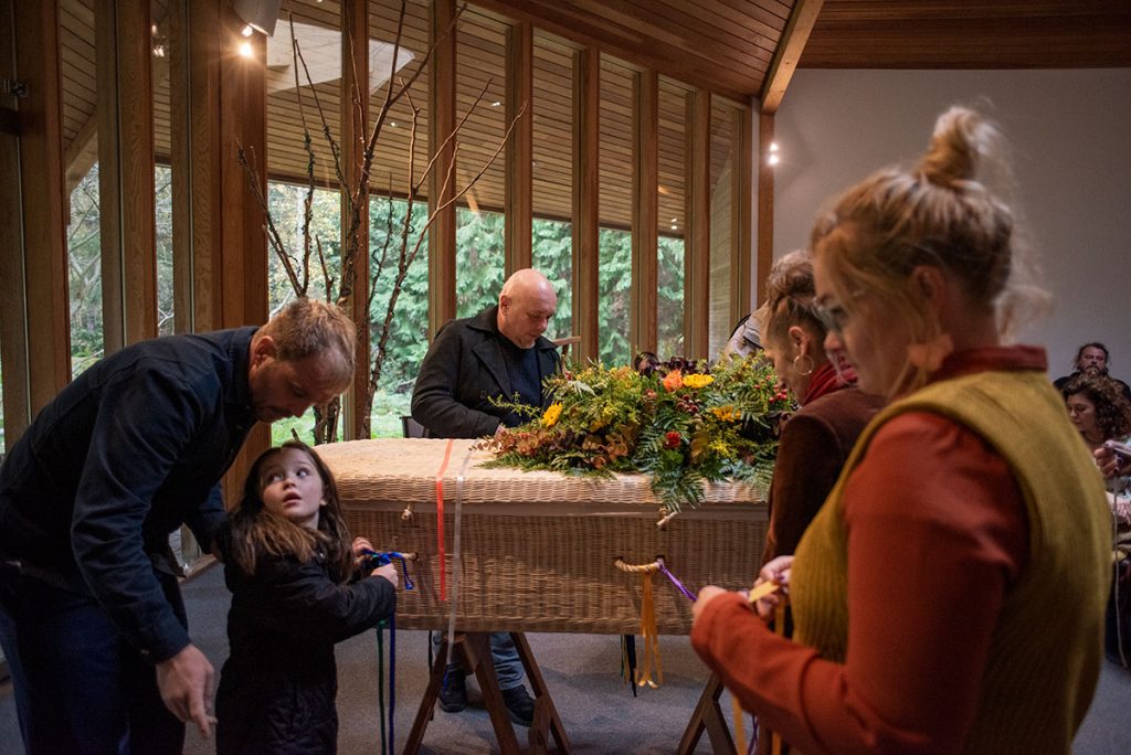 Ceremony Gathering Hall at Greenacres Natural Burial Ground Epping